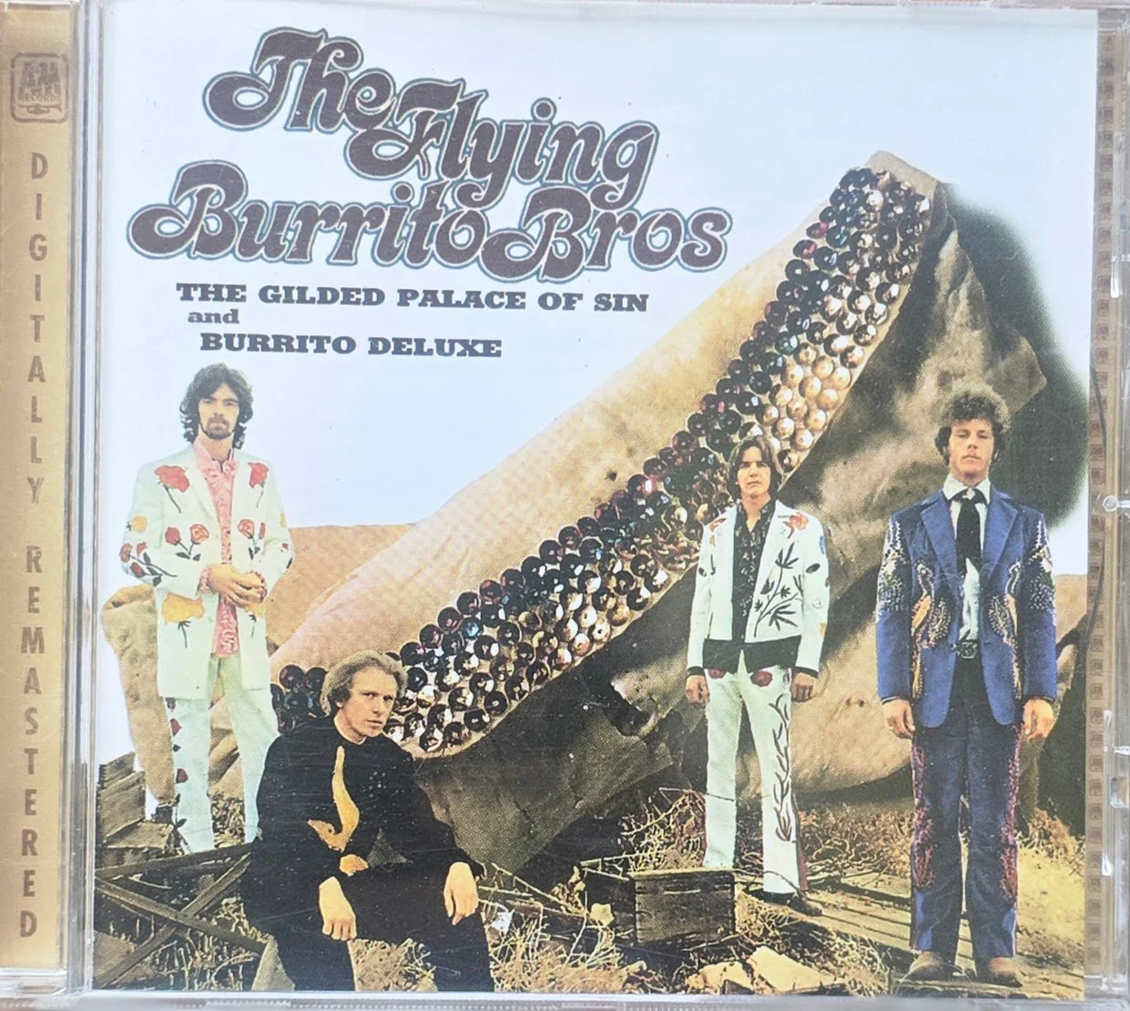 The Flying Burrito Bros – The Gilded Palace Of Sin Vinyl Record + CD - Image 2