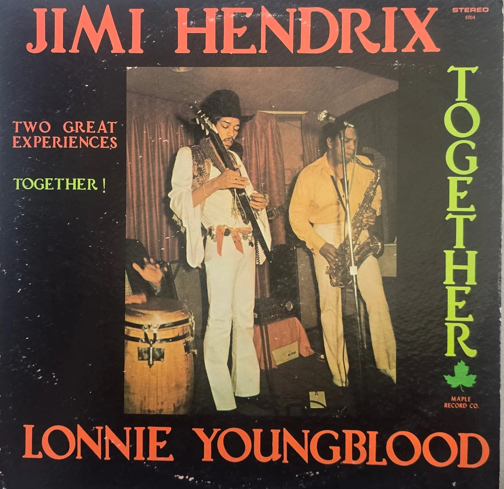 Jimi Hendrix And Lonnie Youngblood – Two Great Experiences - Together