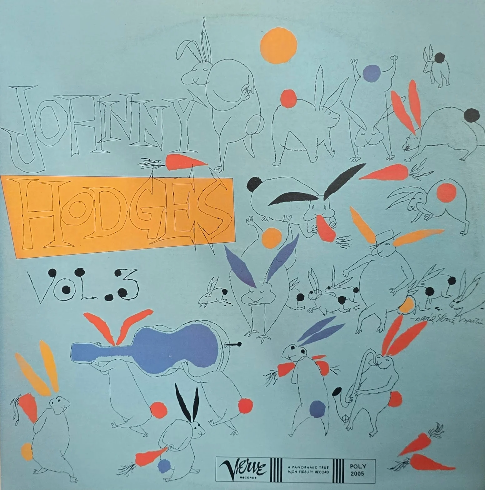 Johnny Hodges And His Orchestra – The Rabbit's Work On Verve - Vol. 3