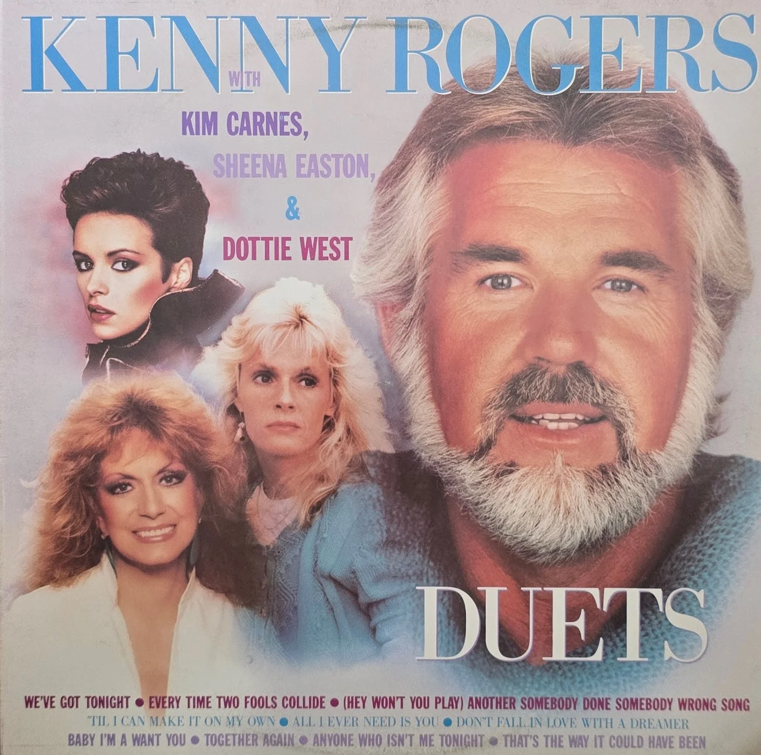 Kenny Rogers With Kim Carnes, Sheena Easton & Dottie West – Duets
