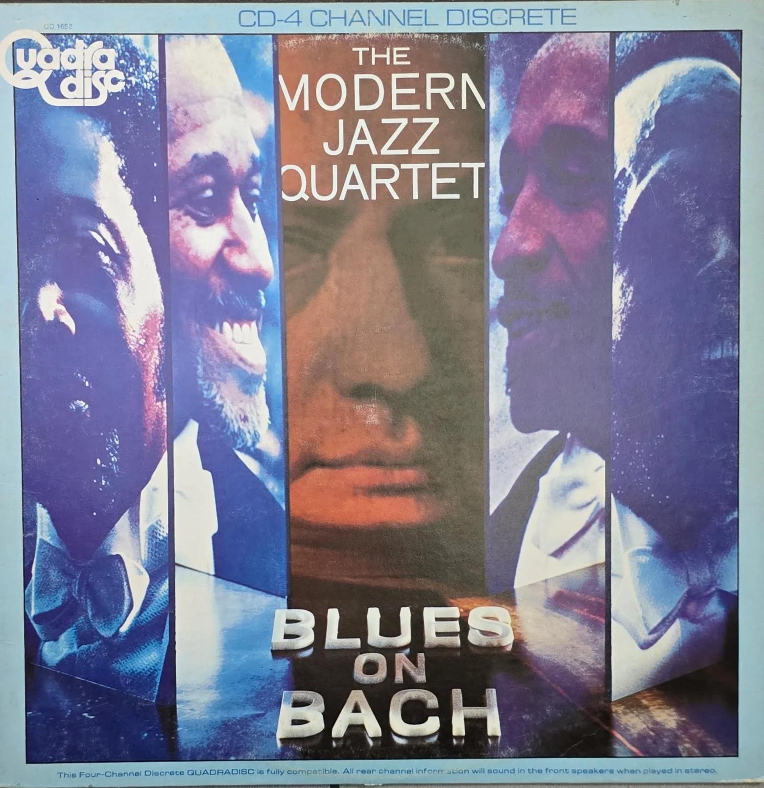 The Modern Jazz Quartet – Blues On Bach (Quadraphonic)